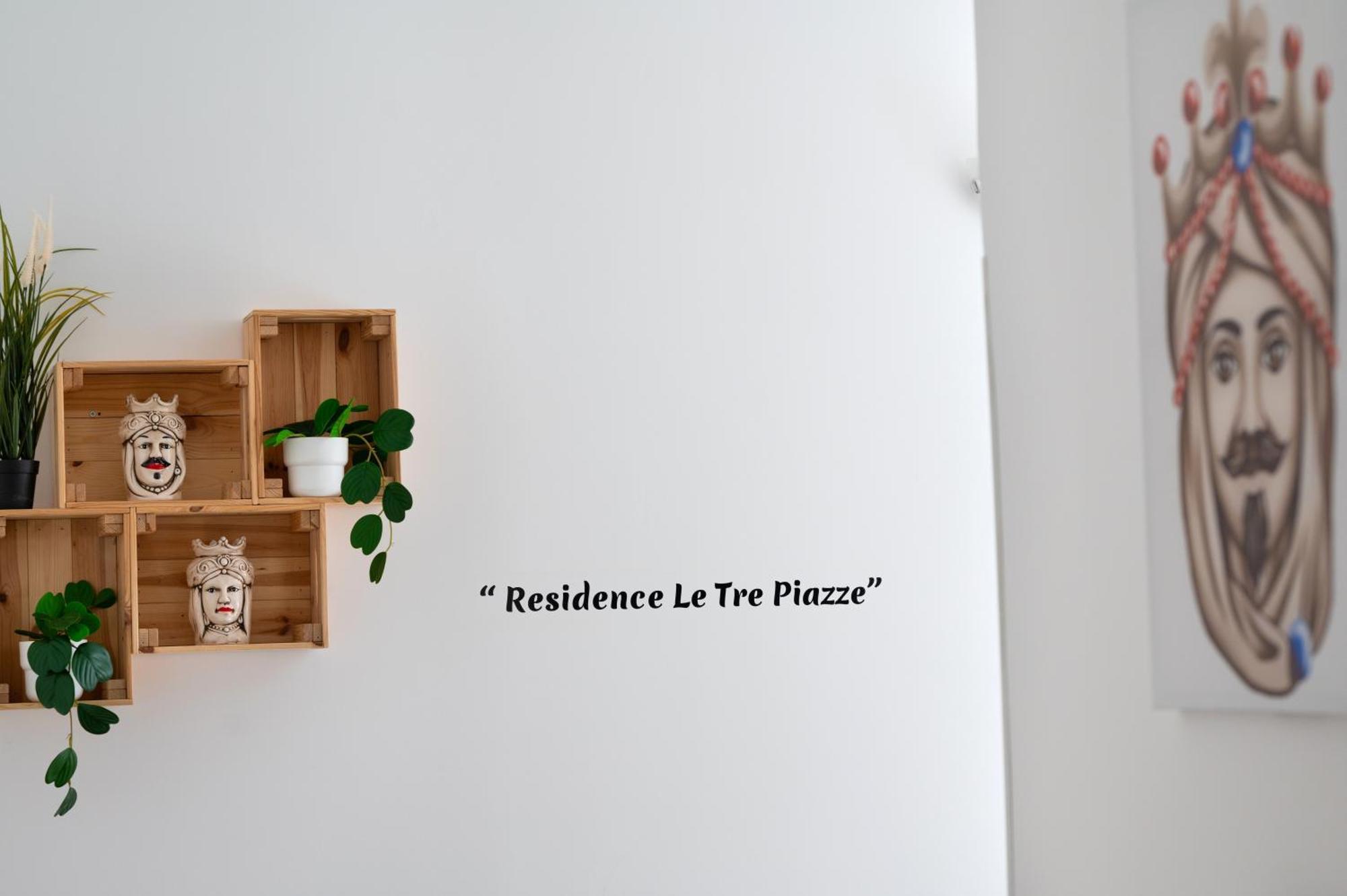 Residence Le Tre Piazze Syrakus Exterior foto